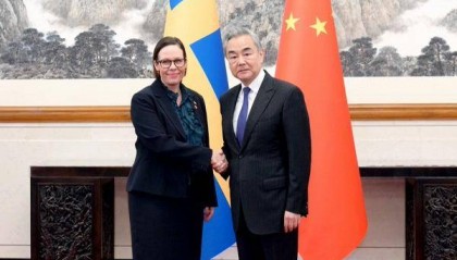 王毅会见瑞典外交大臣：中方愿对瑞典实施免签政策