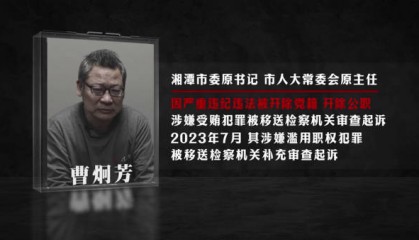 为“搞副省级”留下33个烂尾工程，被查前和妻子烧外币