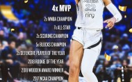 阿贾-威尔逊当选常规赛MVP 6年4次创历史纪录
