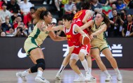 热身赛-杨舒予15分杨力维关键2罚 中国女篮逆转澳洲
