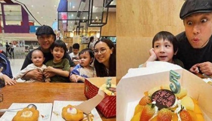 张致恒夫妻没钱交租被赶！要养4儿子1外佣，妻子无力再撑直言再见