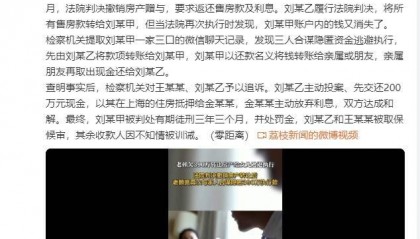 老赖夫妻欠390万转让房产给女儿逃避执行，合谋隐匿资金一家3口获刑！
