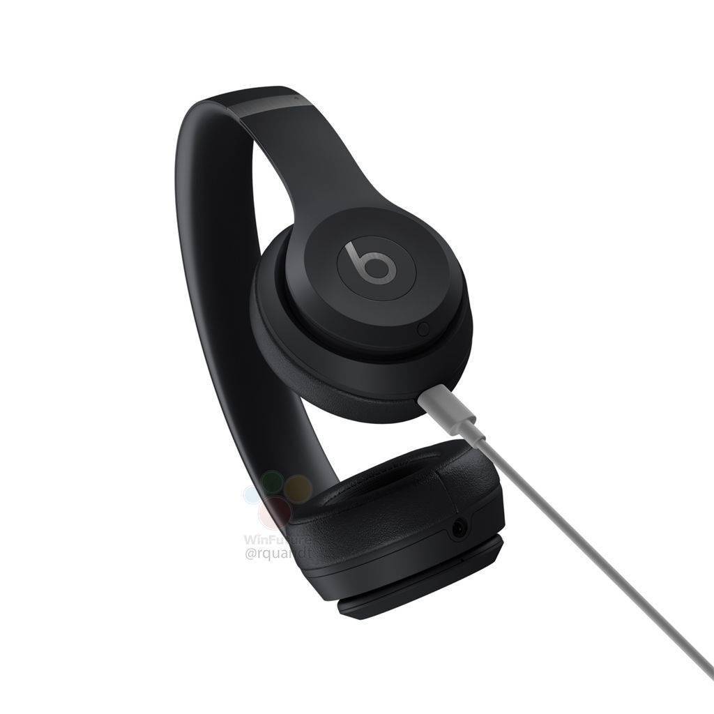 苹果 Beats Solo 4 耳机渲染图曝光：续航 50 小时、没有主动降噪