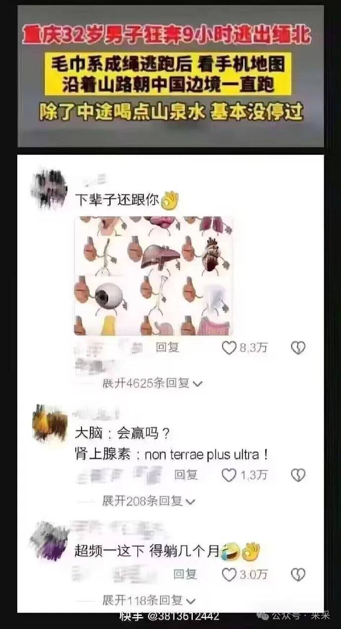 逃出生天！重庆男子如何狂奔9小时，逃出缅北园区 | 搞笑囧图