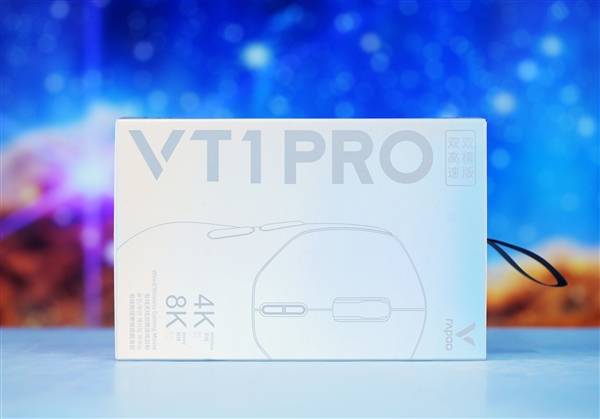 原相3398传感器、180小时续航 雷柏VT1 PRO鼠标图赏