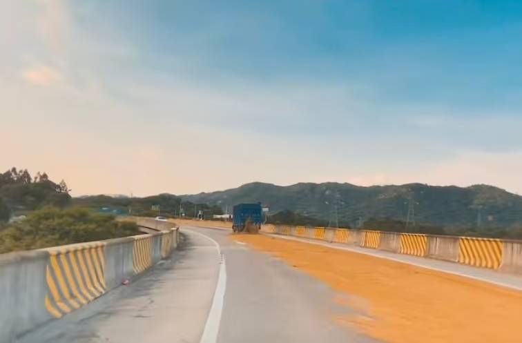 “经过的无一幸免！”多名车主在汕头一高速口附近遇黄色污物，洗车店主：店都臭了