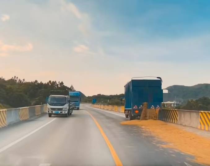 “经过的无一幸免！”多名车主在汕头一高速口附近遇黄色污物，洗车店主：店都臭了