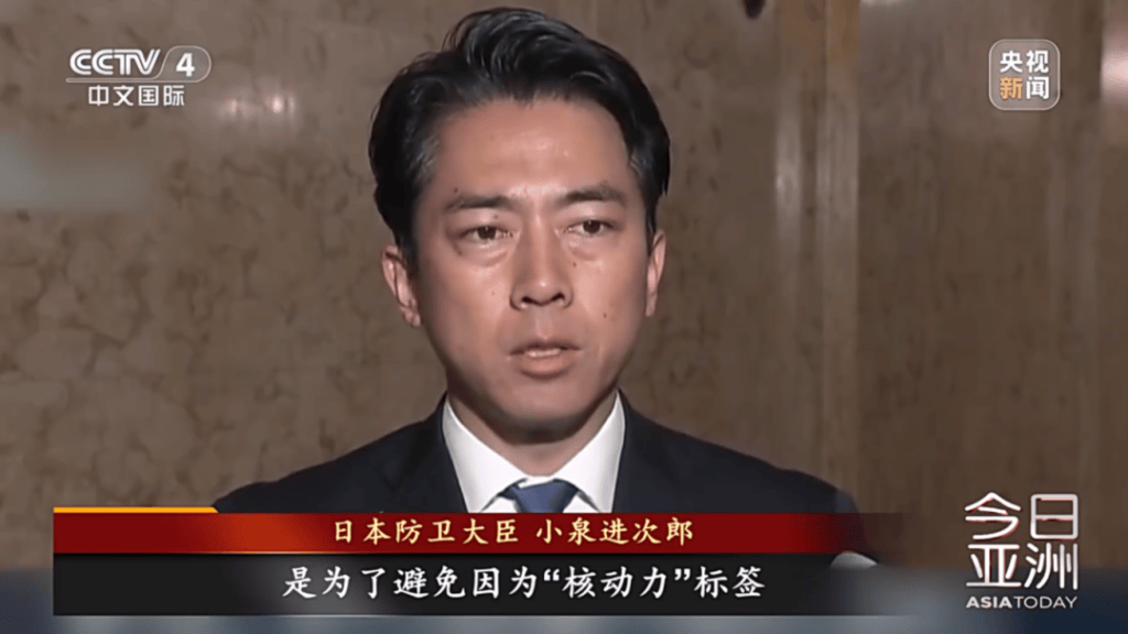日本防卫大臣:政府应将“无核三原则”作为政策方针予以坚持
